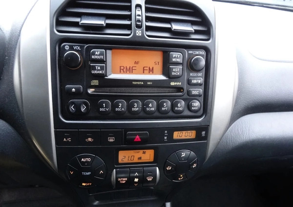 Toyota RAV4 cena 28700 przebieg: 212000, rok produkcji 2004 z Drobin małe 407
